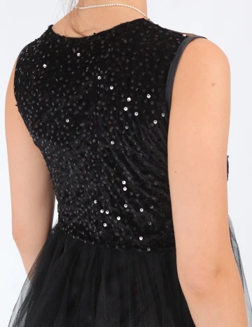 Rochie medie Love&Lemonade, negru Negru