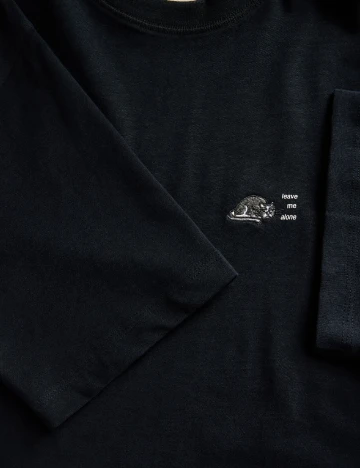 Tricou Reserved, negru