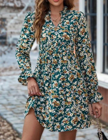 Rochie scurta SHEIN, floral