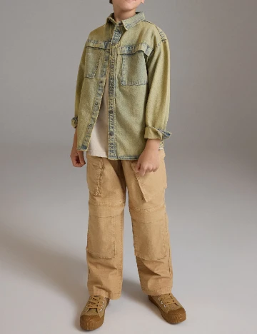 Pantaloni Reserved, maro