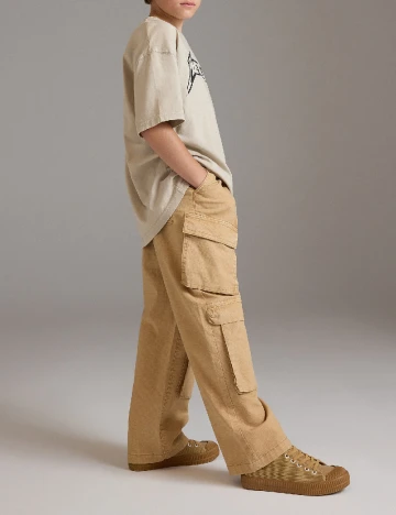 Pantaloni Reserved, maro