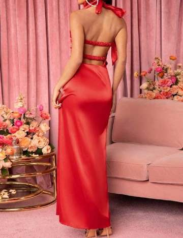 Rochie lunga SHEIN, rosu
