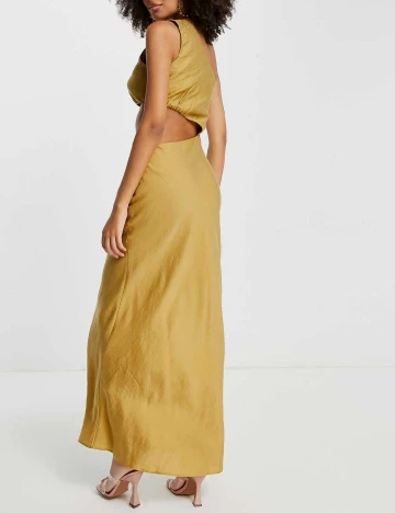Rochie lunga ASOS, mustar