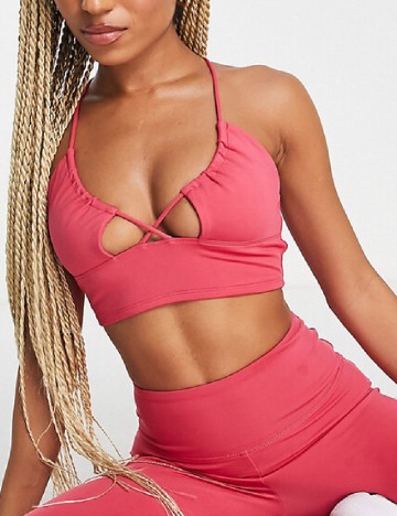 
						Bustiera HIIT by ASOS, roz