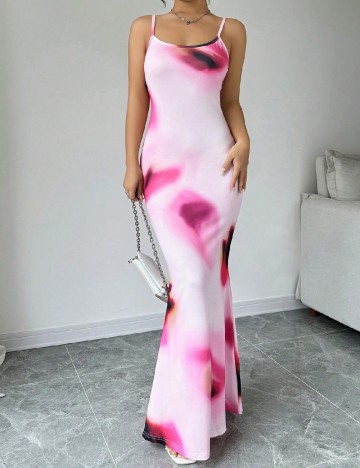 
						Rochie lunga SHEIN, roz