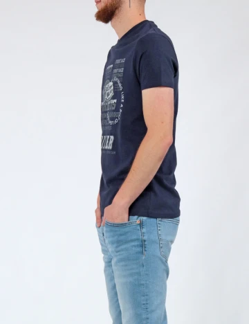 Tricou Milano Bulls, bleumarin