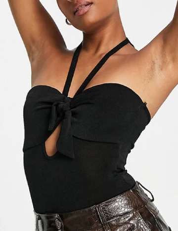 Body PETITES MISS SELFRIDGE, negru Negru