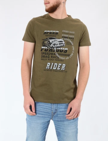 Tricou Milano Bulls, verde