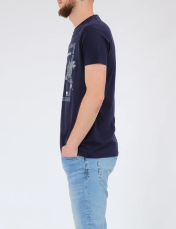 Tricou Milano Bulls, bleumarin