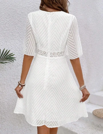 Rochie scurta SHEIN, alb