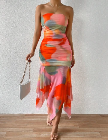 Rochie medie SHEIN, mix culori