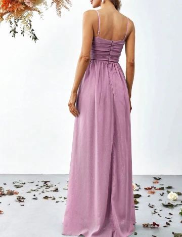 Rochie lunga SHEIN, roz