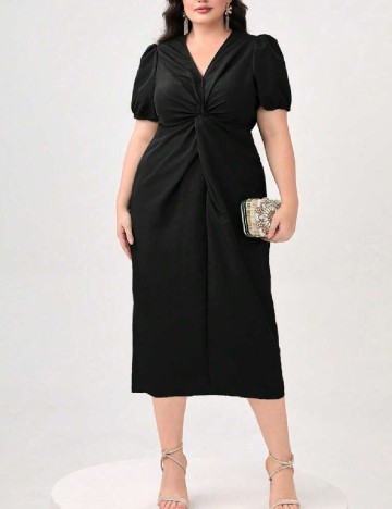 
						Rochie medie SHEIN CURVE, negru