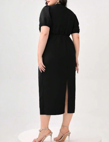 Rochie medie SHEIN CURVE, negru