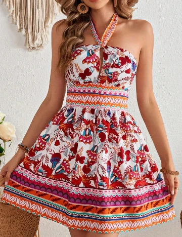 Rochie scurta SHEIN, mix culori