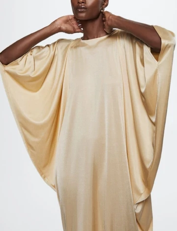 Rochie lunga Mango, crem