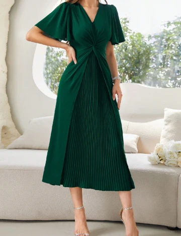 Rochie medie SHEIN, verde
