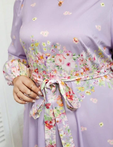 Rochie lunga SHEIN CURVE, floral
