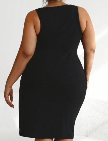 Rochie scurta SHEIN CURVE, negru