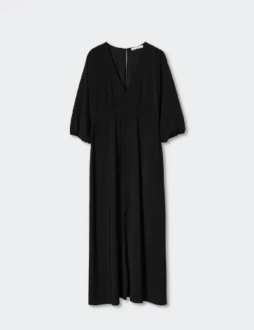 Rochie medie Mango Violeta, negru
