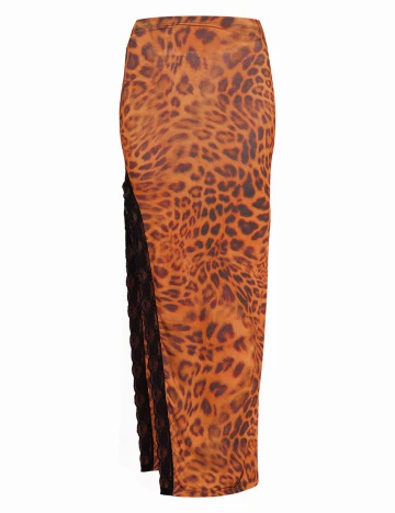 Fusta PRETTYLITTLETHING, animal print