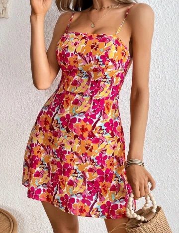 Rochie scurta SHEIN, floral