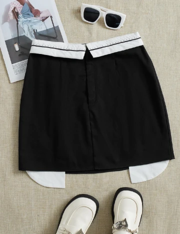 Fusta SHEIN, negru