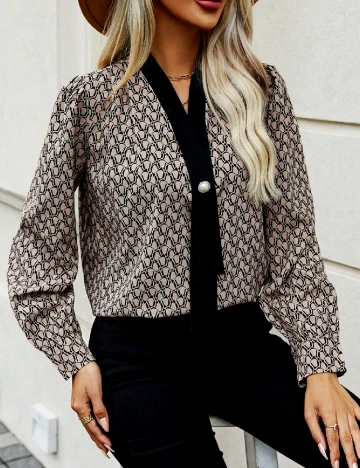 Bluza SHEIN, bej Crem