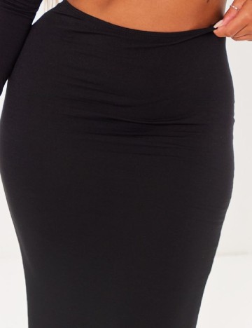 Fusta PRETTYLITTLETHING, negru
