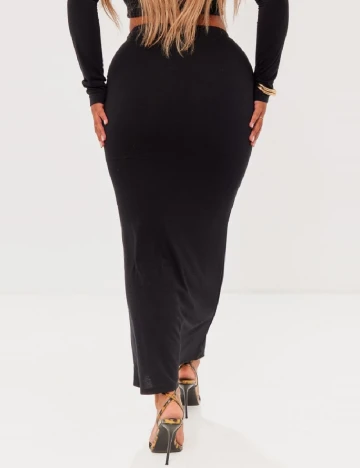 Fusta PRETTYLITTLETHING, negru