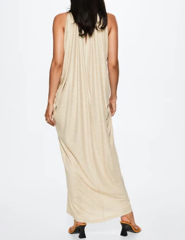 Rochie lunga Mango, crem