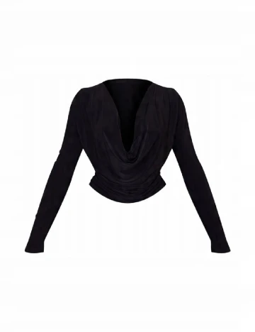 Bluza PRETTYLITTLETHING, negru Negru