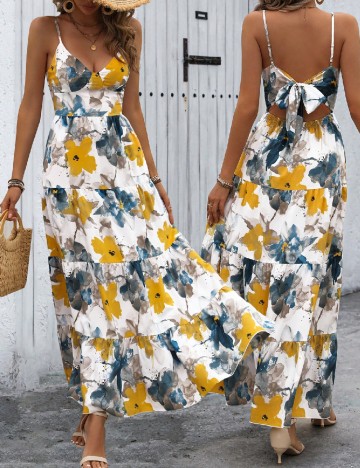 
						Rochie lunga SHEIN, mix culori