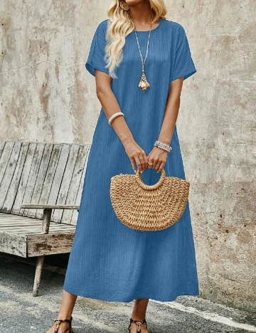 Rochie lunga SHEIN, albastru