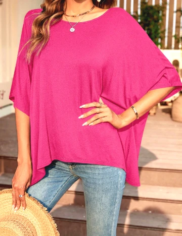 Bluza SHEIN, roz Roz