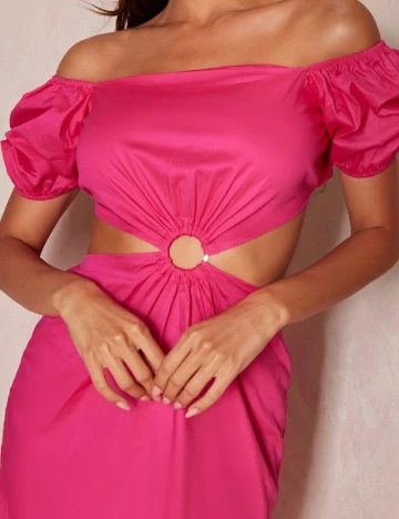 Rochie scurta PRETTYLITTLETHING, roz
