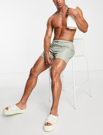 
						Short de baie ASOS, verde