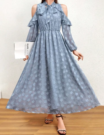 Rochie lunga SHEIN, albastru