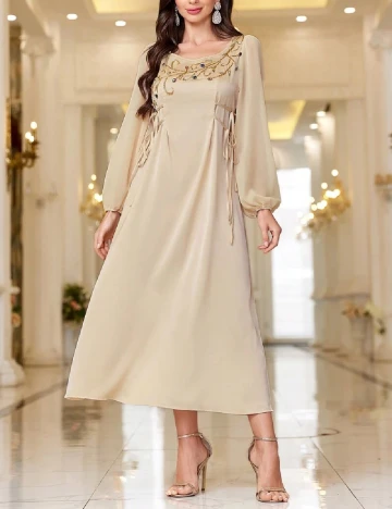 Rochie medie SHEIN, crem