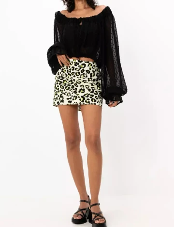 Fusta ASOS, animal print