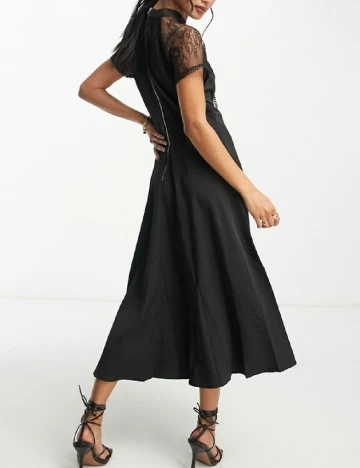 Rochie medie Liquorish, negru