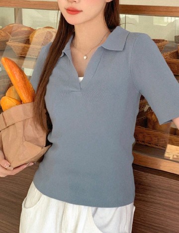 
						Tricou Dazy, albastru