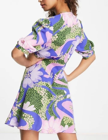 Rochie scurta ASOS, mix culori