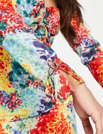 Rochie scurta Annorlunda, mix culori Mix culori