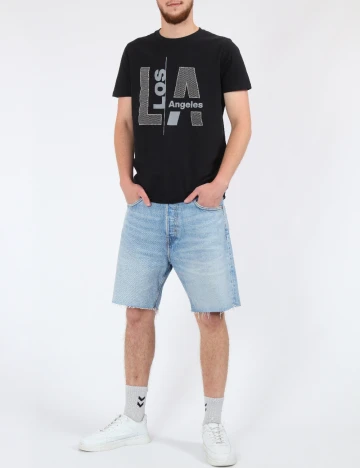 Pantaloni scurti Weekday, albastru