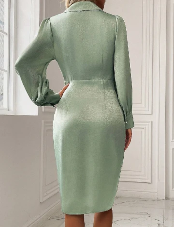 Rochie medie SHEIN, verde Verde
