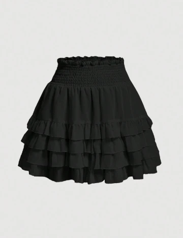 Fusta SHEIN, negru Negru