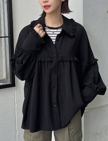 
						Camasa Dazy, negru