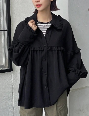 Camasa Dazy, negru Negru