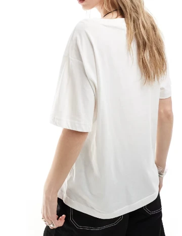 Tricou Monki, alb